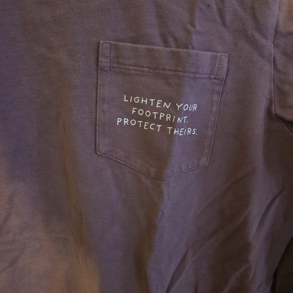 Ivory Ella Purple Long Sleeve Tee - Picture 5 of 5